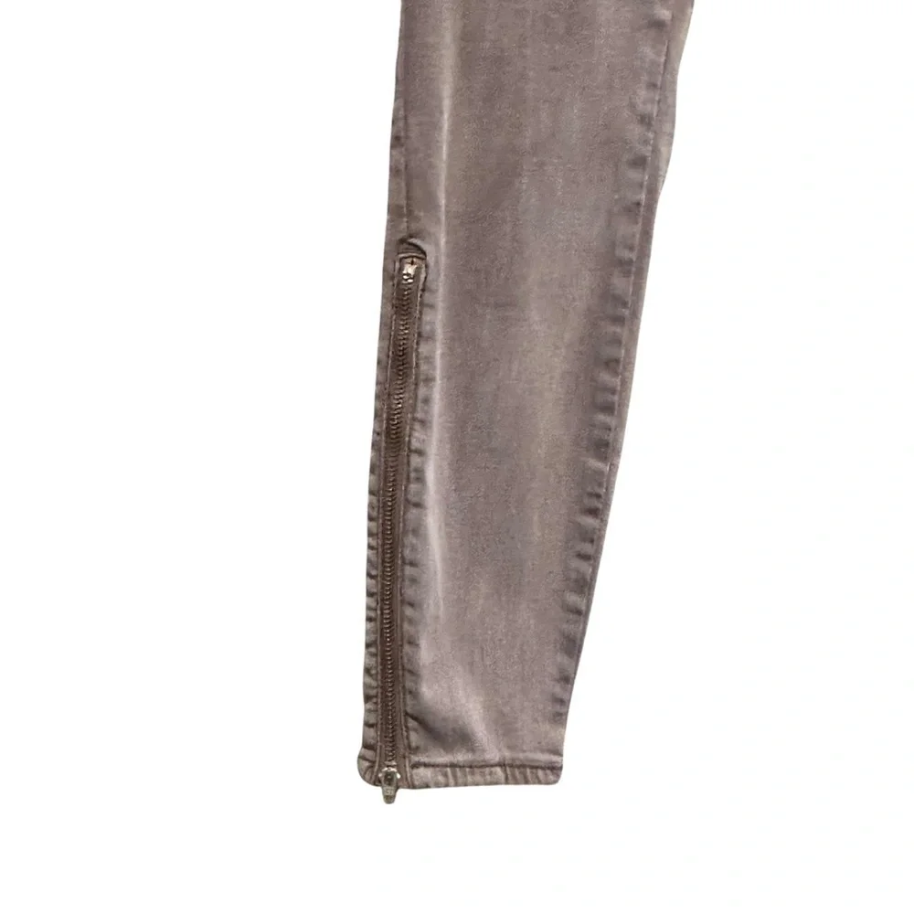 Pistola Hunter Skinny Cargo Zipper 27” Inseam Tencel Pants Women’s Size 27 Gray - Picture 3 of 9